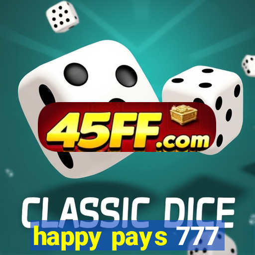 happy pays 777